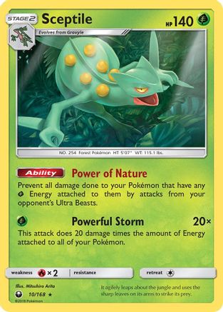 Sceptile - 10/168 - Rare