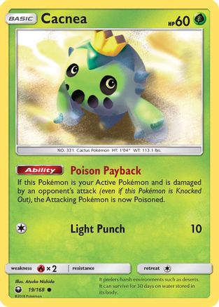 Cacnea - 19/168 - Common