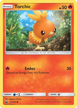 Torchic (25) - 25/168 - Common