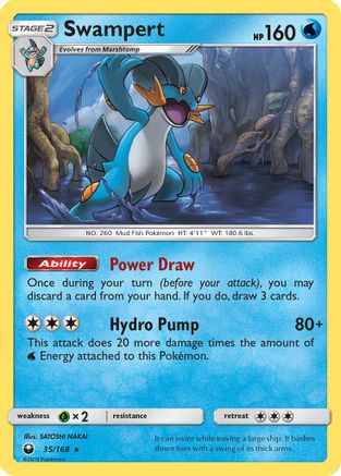 Swampert - 35/168 - Rare
