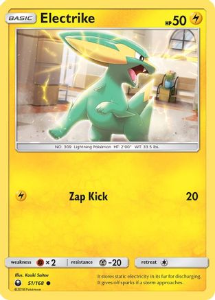 Electrike - 51/168 - Common - Reverse Holo