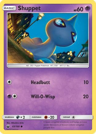 Shuppet (63) - 63/168 - Common