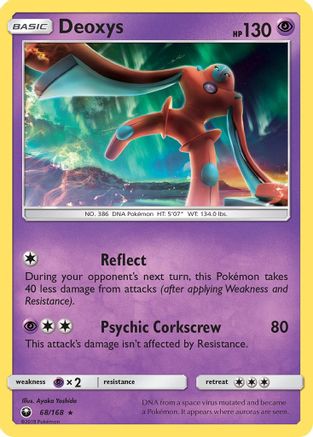 Deoxys (68) - 68/168 - Rare