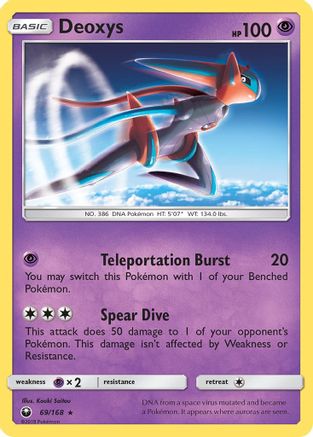 Deoxys (69) - 69/168 - Rare