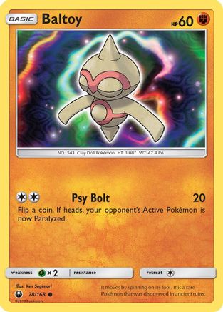 Baltoy - 78/168 - Common