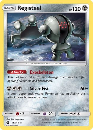 Registeel - 96/168 - Rare