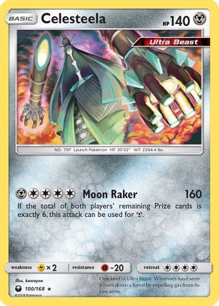 Celesteela - 100/168 - Holo Rare - Reverse Holo