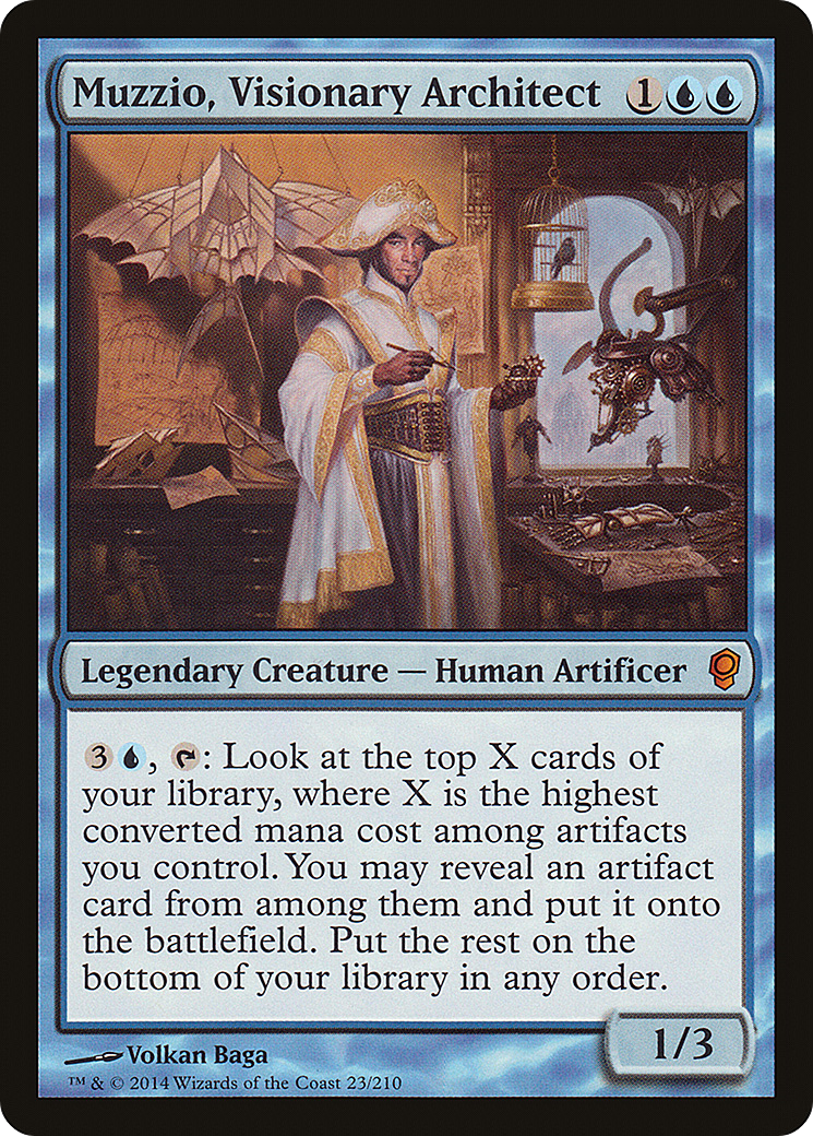 Muzzio, Visionary Architect (CNS-023)  Foil