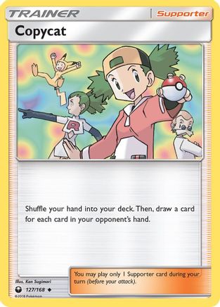 Copycat - 127/168 - Uncommon - Reverse Holo