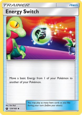 Energy Switch - 129/168 - Uncommon - Reverse Holo