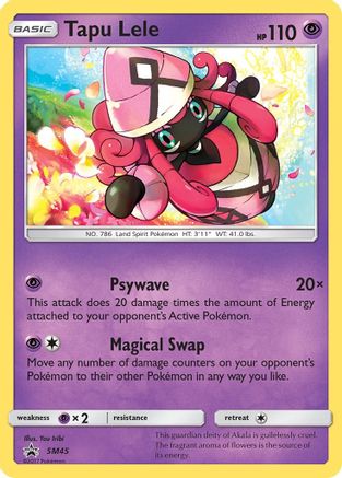 Tapu Lele - SM45  - Holofoil SM Promos - Promo