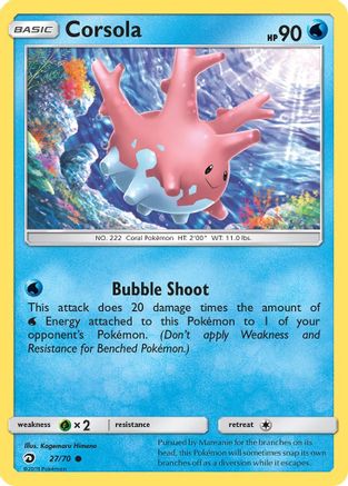 Corsola - 27/70 - Common
