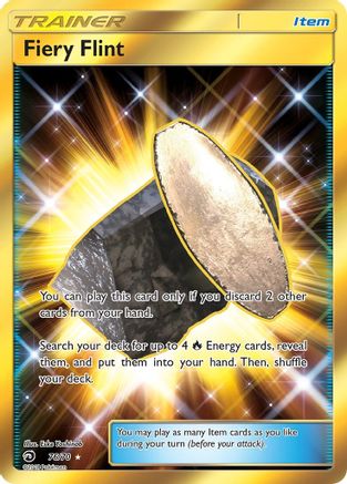 Fiery Flint (Secret) - 76/70 - Secret Rare