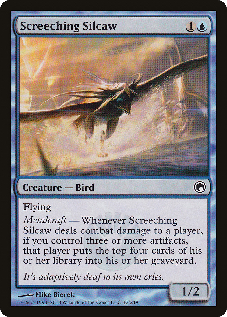 Screeching Silcaw (SOM-042)  Foil