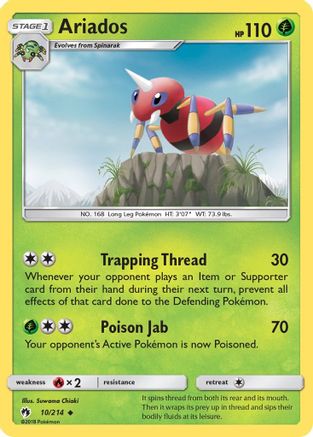 Ariados - 10/214 - Uncommon
