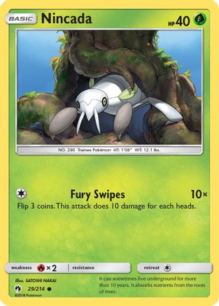Nincada - 29/214 - Common - Reverse Holo
