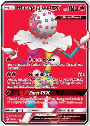 Blacephalon GX (Full Art) 199/214 - Ultra Rare