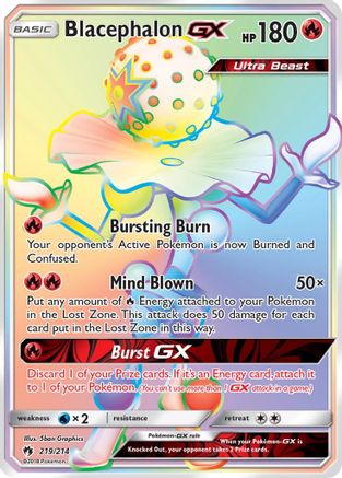 Blacephalon GX (Secret) 219/214 - Secret Rare