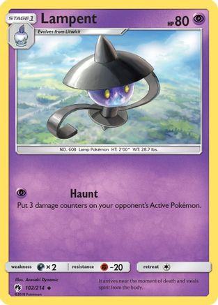 Lampent - 102/214 - Uncommon