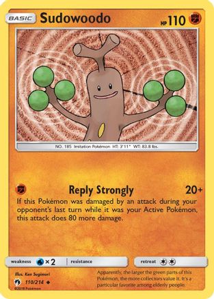 Sudowoodo - 110/214 - Uncommon
