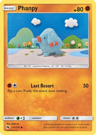 Phanpy - 111/214 - Common - Reverse Holo