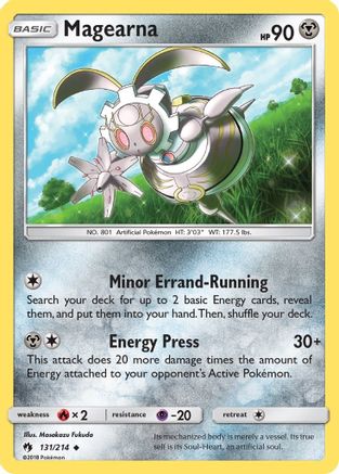 Magearna - 131/214 - Uncommon - Reverse Holo