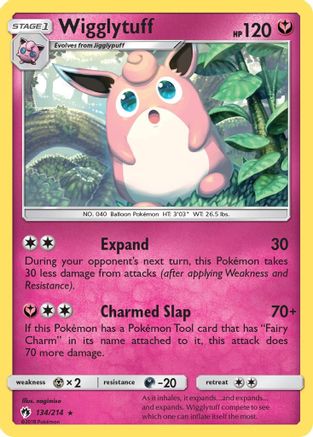 Wigglytuff - 134/214 - Rare - Reverse Holo