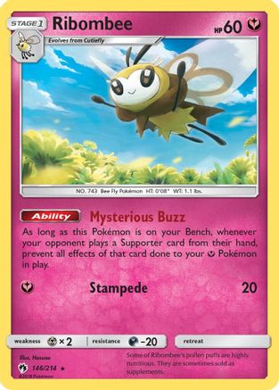 Ribombee - 146/214 - Rare