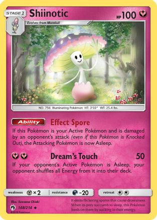 Shiinotic - 148/214 - Uncommon - Reverse Holo