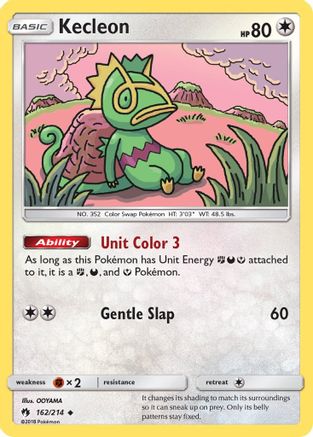 Kecleon (162) - 162/214 - Uncommon