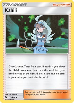 Kahili - 179/214 - Uncommon - Reverse Holo