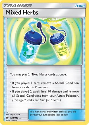 Mixed Herbs - 184/214 - Uncommon - Reverse Holo