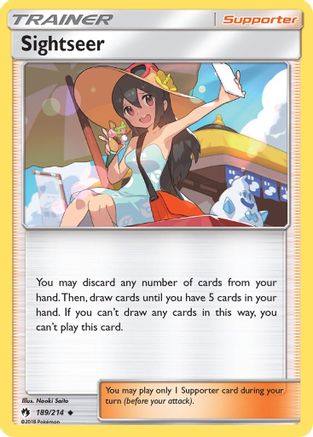 Sightseer - 189/214 - Uncommon - Reverse Holo