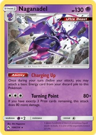 Naganadel (SM Lost Thunder) - 108/214 - Rare