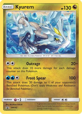 Kyurem - SM142  - Holofoil SM Promos - Promo
