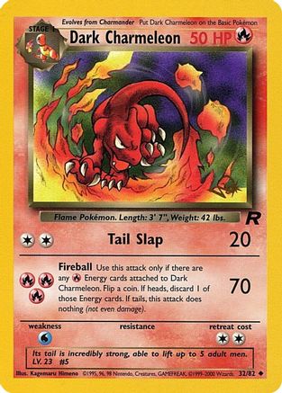 Dark Charmeleon [W Stamped] - 32 - Promo