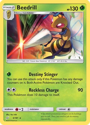 Beedrill - 5/181 - Rare