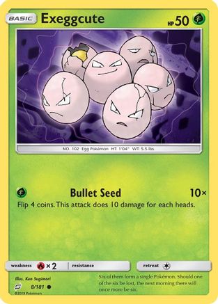 Exeggcute - 8/181 - Common - Reverse Holo