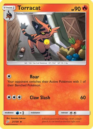 Torracat - 21/181 - Uncommon