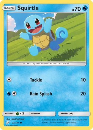 Squirtle (23) - 23/181 - Common - Reverse Holo