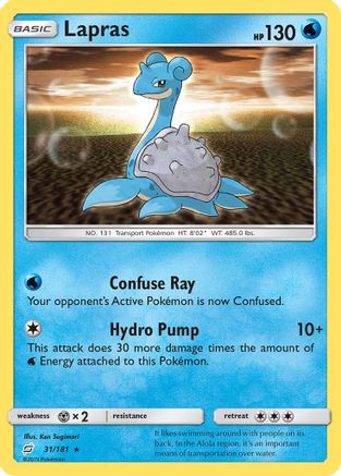 Lapras - 31/181 - Rare