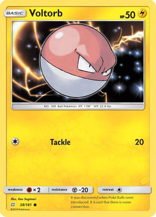 Voltorb - 38/181 - Common - Reverse Holo