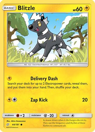 Blitzle - 44/181 - Common - Reverse Holo