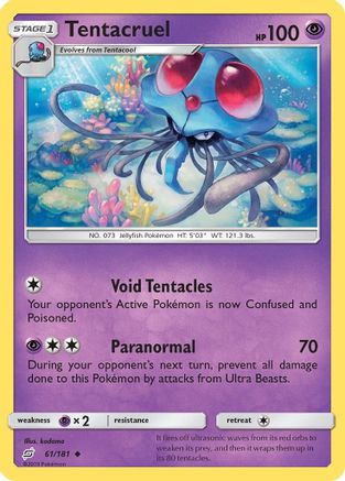 Tentacruel - 61/181 - Uncommon