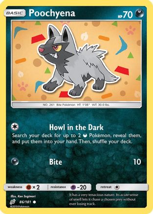 Poochyena - 86/181 - Common