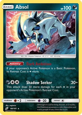 Absol - 88/181 - Holo Rare