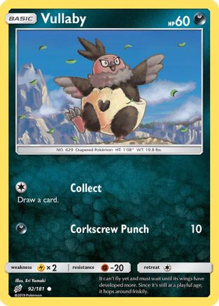 Vullaby - 92/181 - Common - Reverse Holo