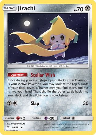 Jirachi - 99/181 - Holo Rare