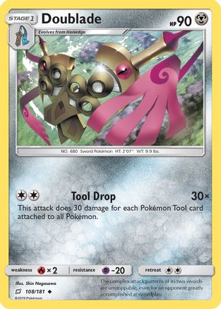 Doublade - 108/181 - Uncommon - Reverse Holo