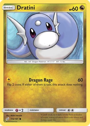 Dratini (116) - 116/181 - Common - Reverse Holo